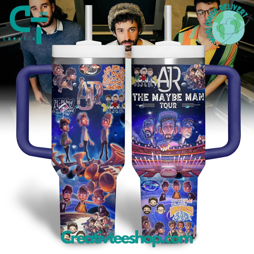 AJR The Maybe Man Tour Gift for Her, Him on Birthday Xmas 30oz or 40oz Tumbler LN