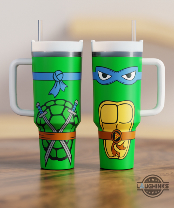 Turtle Leonardo, Donatello, Raphael and Michelangelo Ninja Turtle Teenage Mutant Ninja Turtles 30oz or 40Oz Tumbler HG