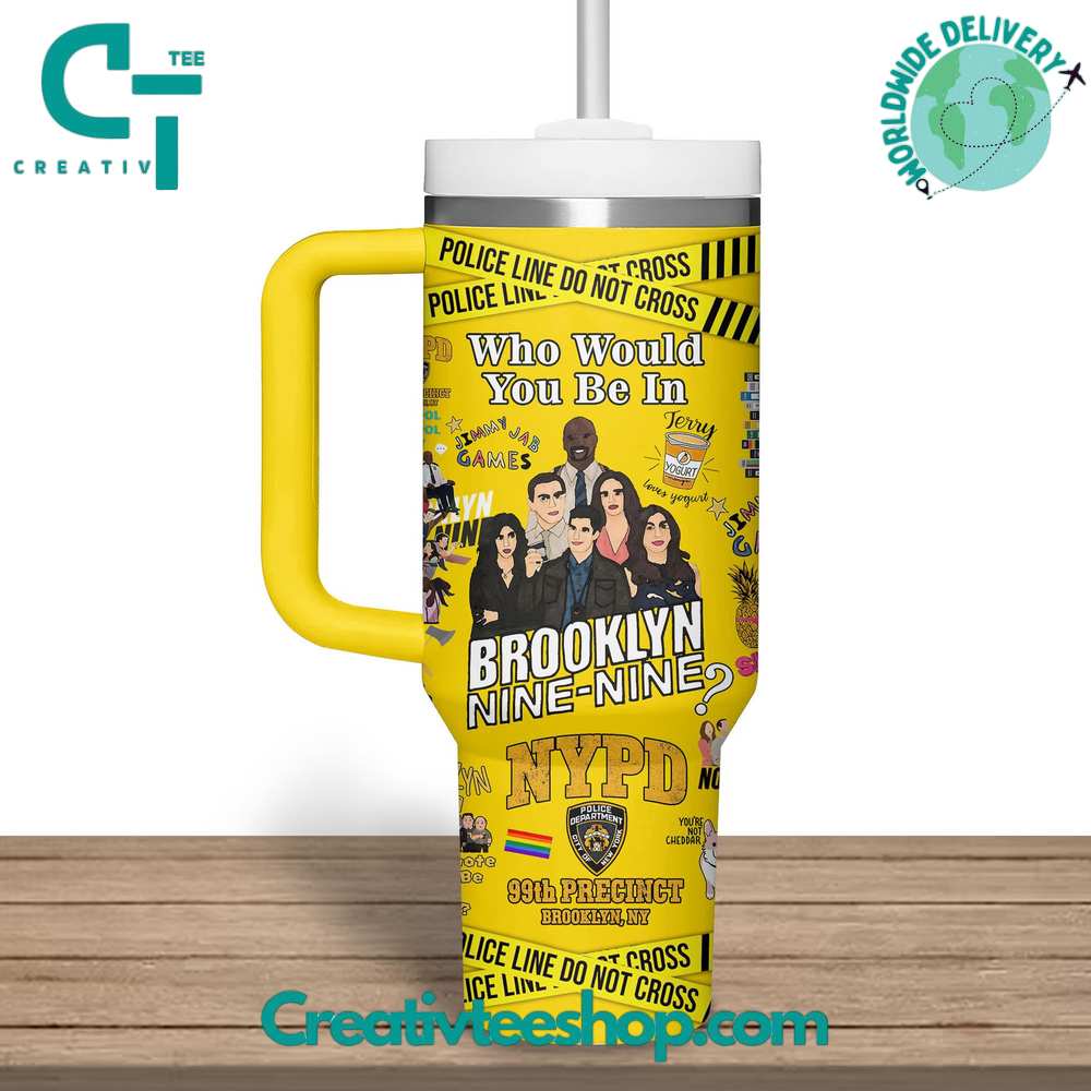 Brooklyn Nine-Nine Custom Name Gift for Her, Him on Birthday Xmas 30oz or 40oz Tumbler LN