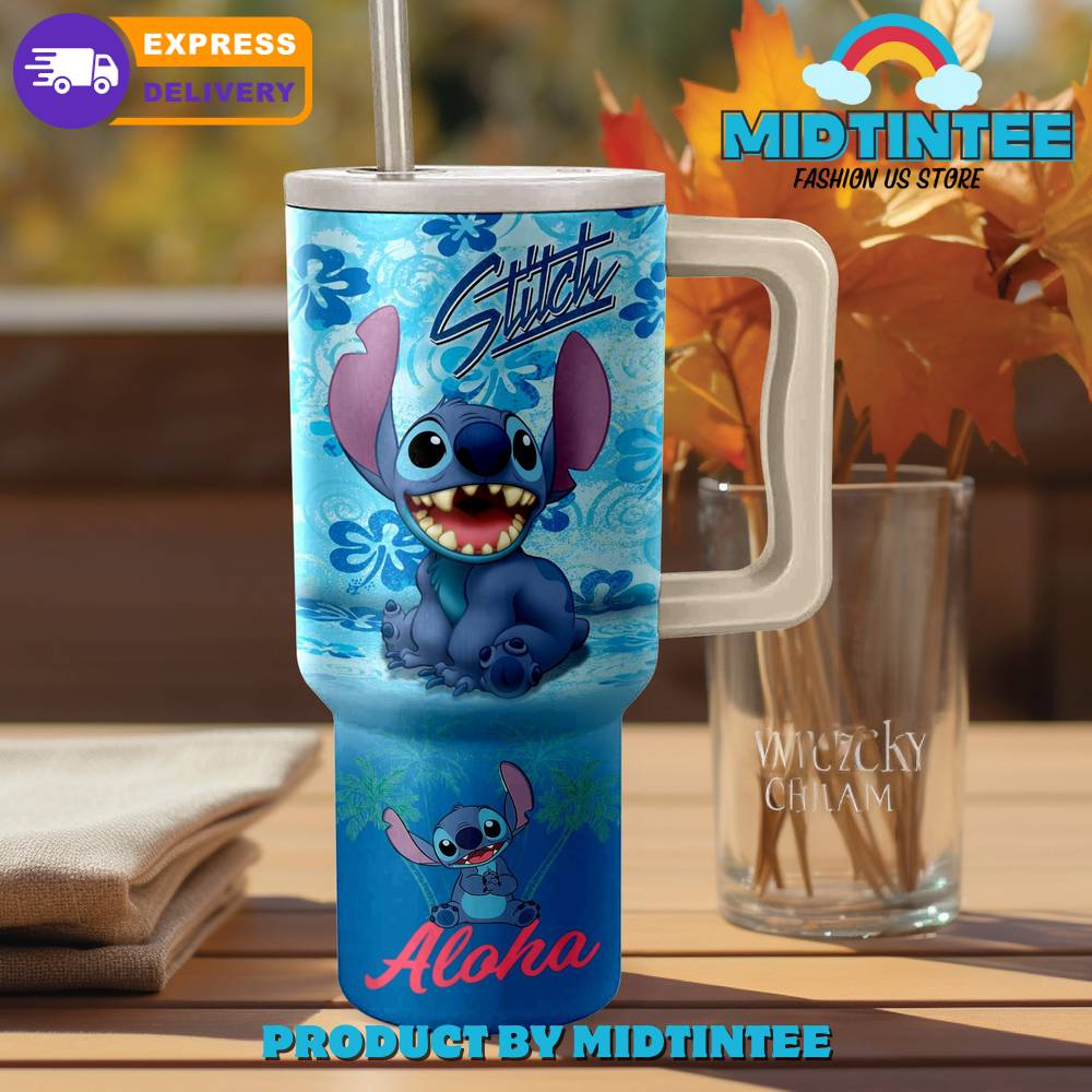 Stitch Aloha Its Me Gift for her, him, Birthday Xmas Halloween Gift 30oz or 40oz Tumbler LN