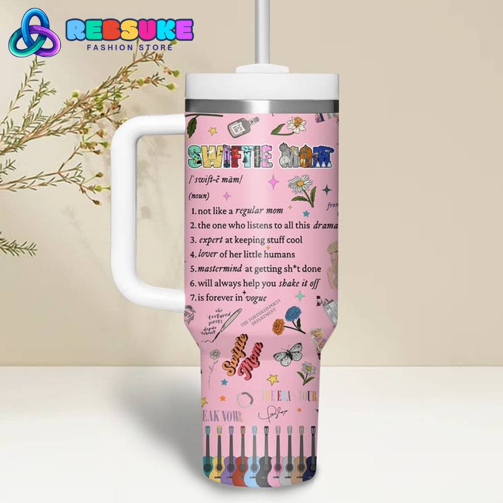 Taylor Swift In My Swiftie Mom Era 30oz or 40 oz Tumbler HG