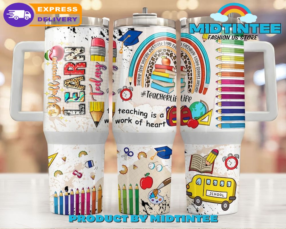 Teacher Birthday Xmas Gift For Her Him 30oz or 40oz Tumbler LN