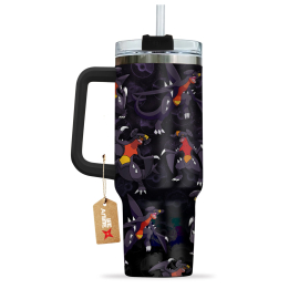 Garchomp Pokemon Anime Custom Quencher 30oz Or 40oz Stainless Steel Tumbler With Handle HG