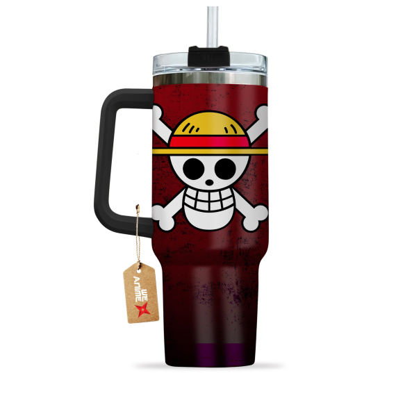Monkey D.Luffy One Piece Anime Custom Quencher 30oz Or 40oz Stainless Steel Tumbler With Handle HG